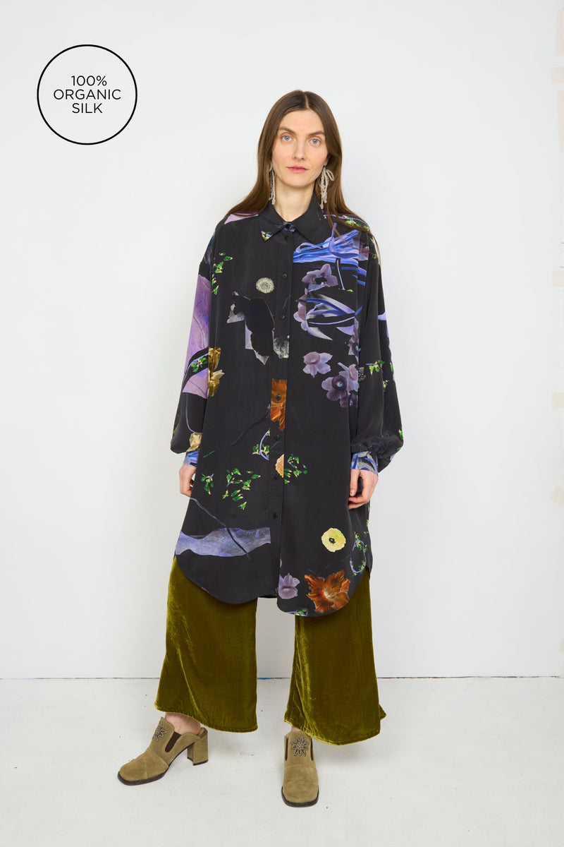 Silkshirt Big I Print 7 – Anntian Shop