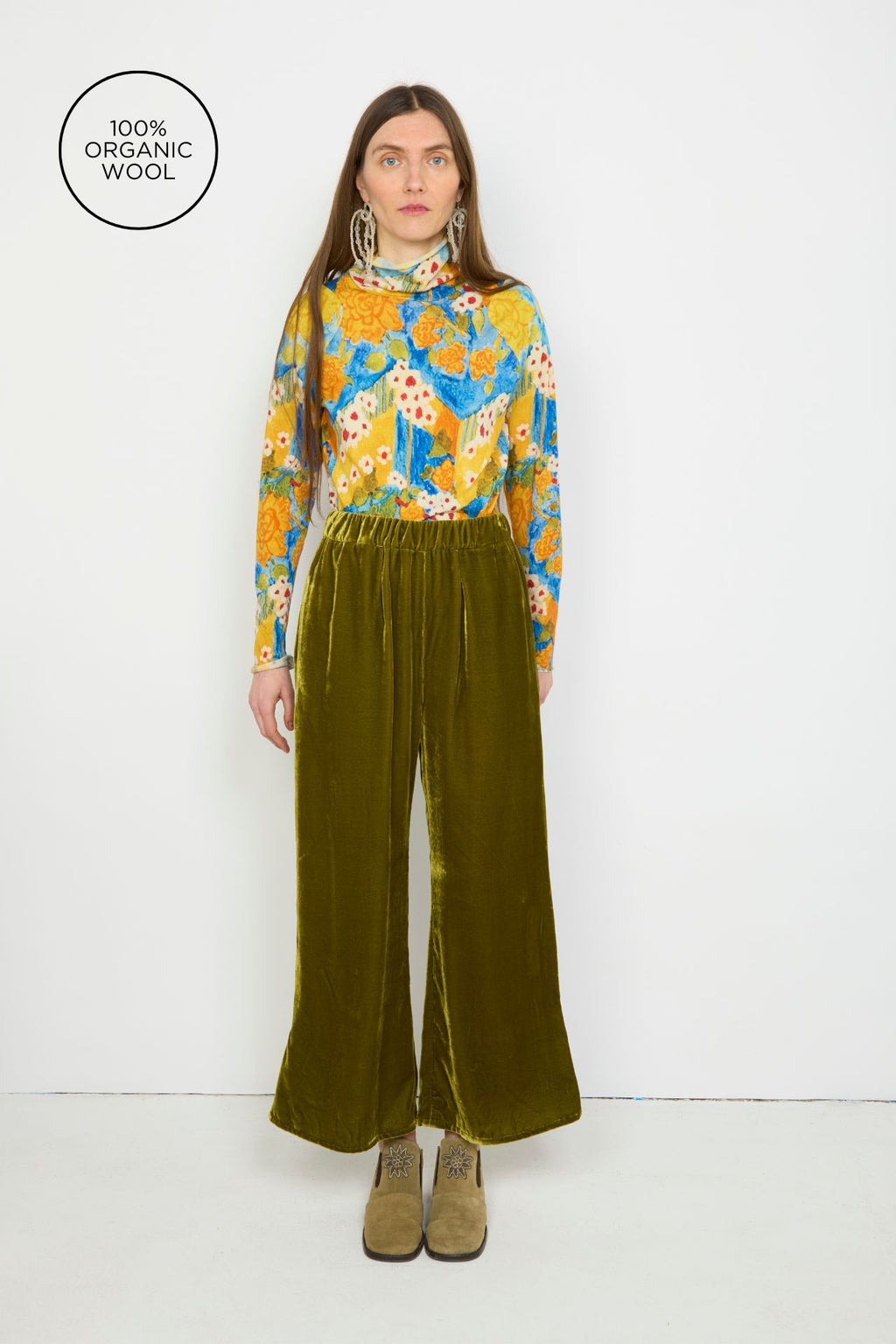 Wool Jersey Rolli I Print 1A