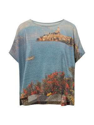 Silk Ponchotop