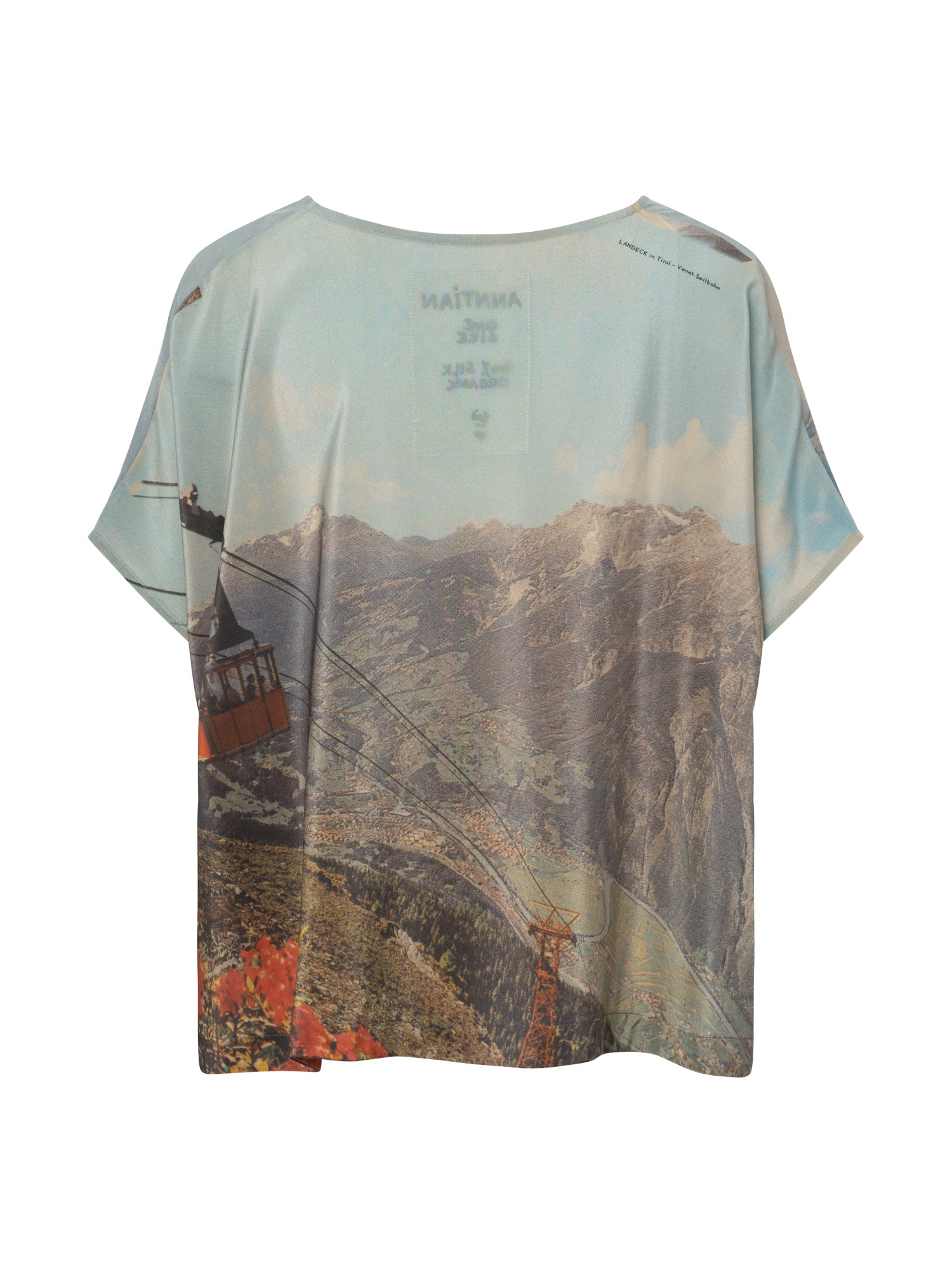 Silk Ponchotop