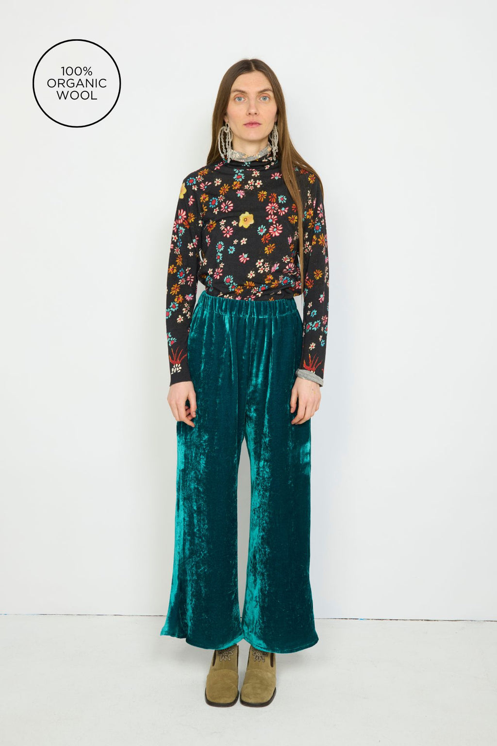 Wool Jersey Rolli I Print 1B