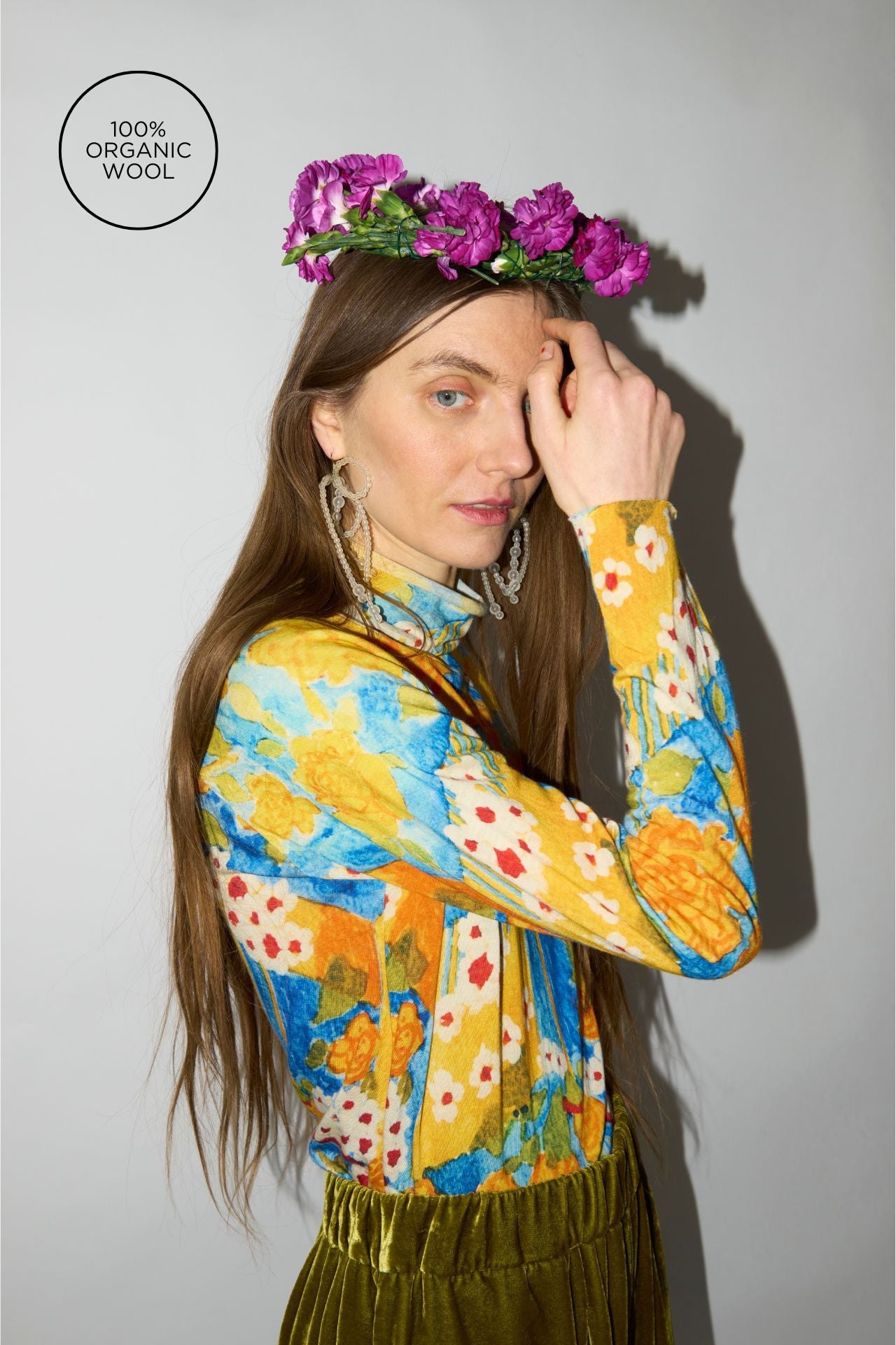 Wool Jersey Rolli I Print 1A