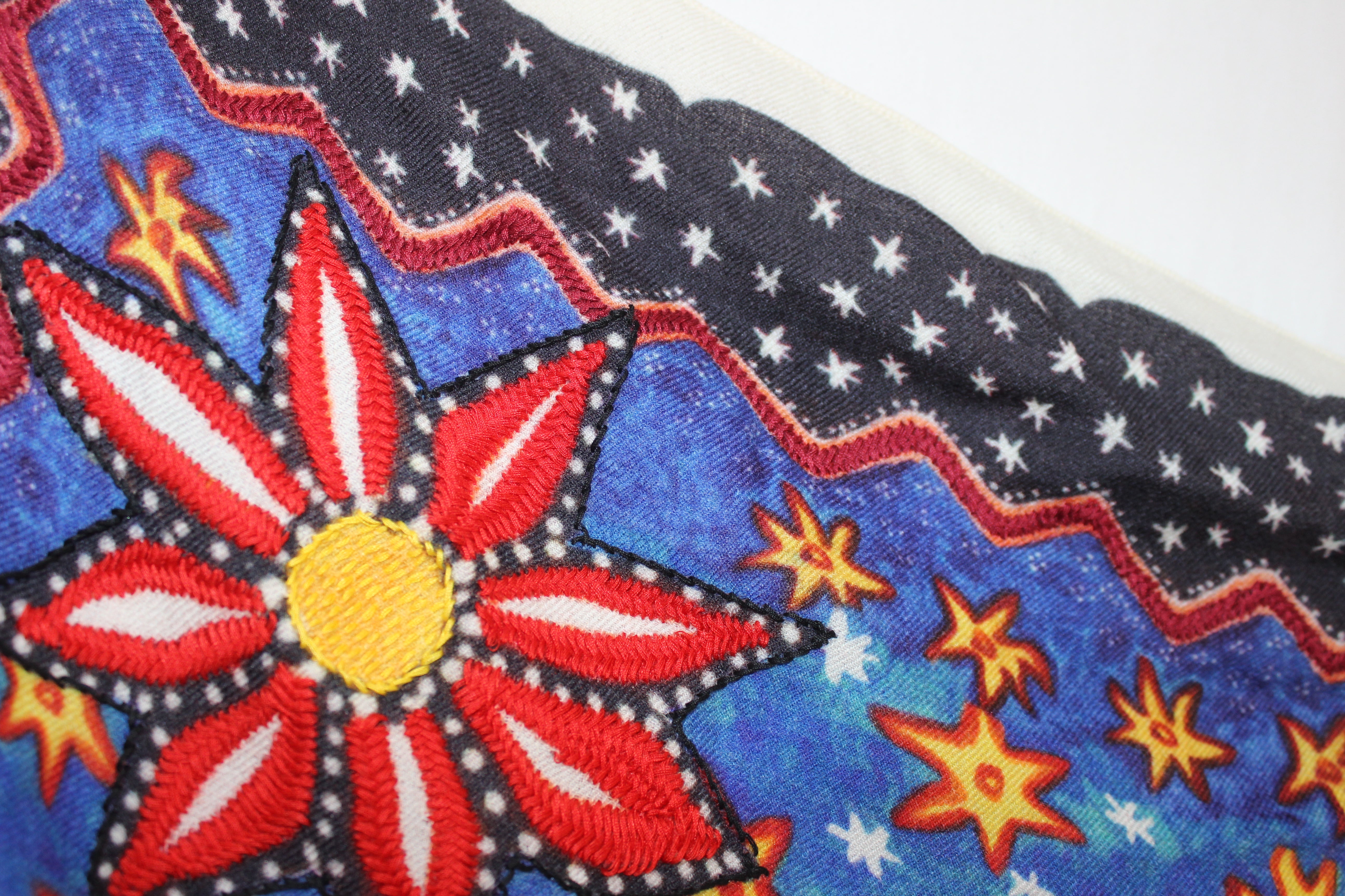 Wool Scarf I Print 111