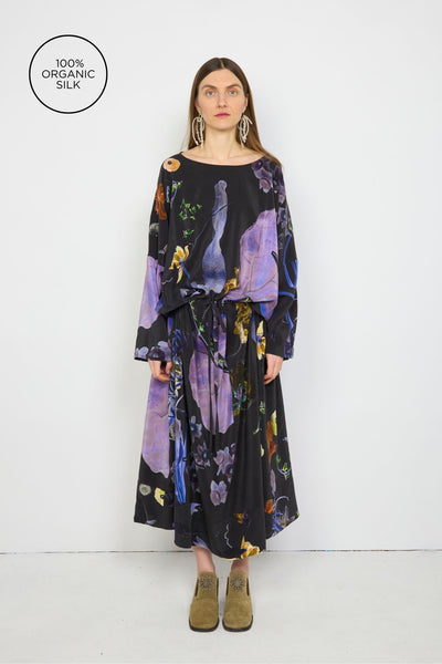 Simple Big Satin 新品　リミフゥ　Double Dress Label The Bella Mia – CD338 Ladivine ワンピース